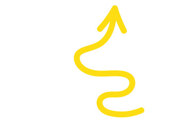 Collection hand drawn arrows. Set simple arrows isolated on white background. Arrow mark icons. Arrow paint - stock vector.