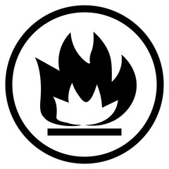 Flammable icon
