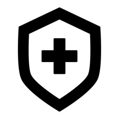 safety icon. black fill icon