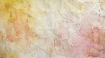 Obraz premium very lightly colored sheet of watercolor paper 