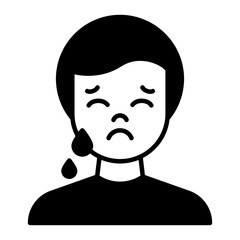 congestion icon. black fill icon