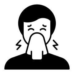 congestion icon. black fill icon