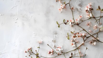 Minimalist White Studio Background Develop a studio