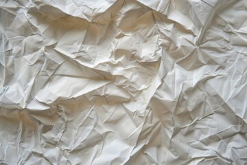 Obraz premium Crumpled Paper Abstract. Texture detail with plain background concept