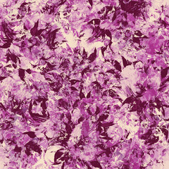 Abstract floral print painted delicate roses 
