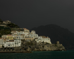 amalfi panorama invernale 