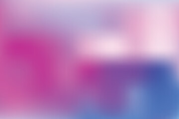 Colorful Mesh Blur Vector Background. Blue, Purple and Pink Color Theme For Webdesign, Poster, Banner. Abtract Gradient Wallpaper Vector.