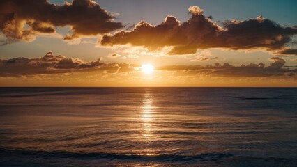 Sundown Over Seawater