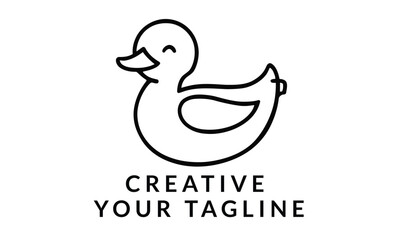 pregnant woman icon, logo design , duck