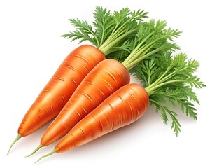 Fresh Organic Carrots: Nutritious and Crunchy Root Vegetables for Healthy Eating and Plant-Based Recipes