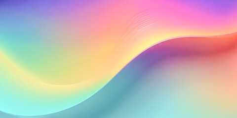 abstract background gradient waves