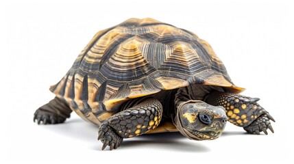 Fototapeta premium Close-up Portrait of a Yellow-footed Tortoise
