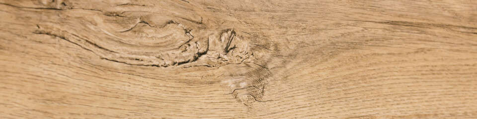 Banner 4x1 background surface with a beautiful natural pattern of the texture of the floorboards