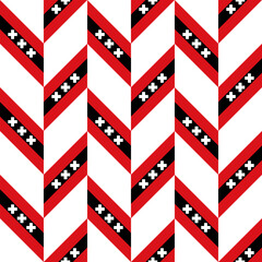 Obraz premium amsterdam flag pattern chevron background. vector illustration