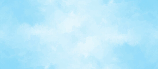 gradient light white sky background with fluffy clouds .Nature landscape in environment day horizon skyline view .cloudy in sunshine calm bright winter air background .