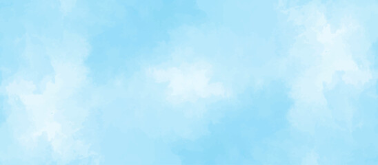 Obraz premium gradient light white sky background with fluffy clouds .Nature landscape in environment day horizon skyline view .cloudy in sunshine calm bright winter air background .