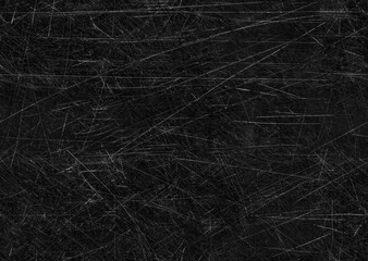 Seamless Black scratched vintage pattern background