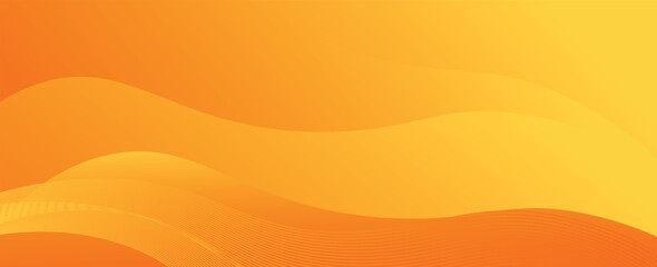 Vector orange line background curve element with white space for text and message design, overlapping layers, vector