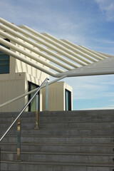 A modern building at the promenade in Alicante, Spain	