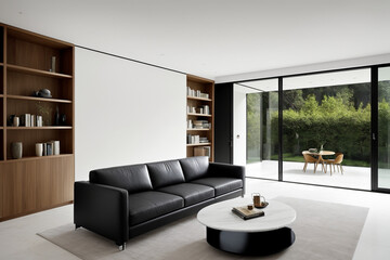 "Simple Elegance: Upscale and Clean Interior Vibes"