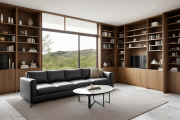 "Minimalist Refinement: Clean and Sophisticated Interiors"