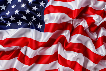 American election concept. American flag background