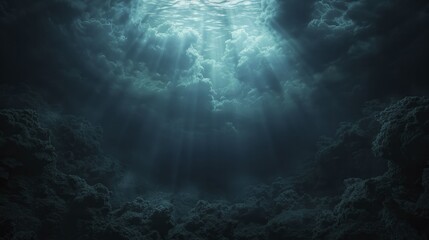 Fototapeta premium Creating deep visuals, illustrating the techniques for creating depth and dimension in visual designs