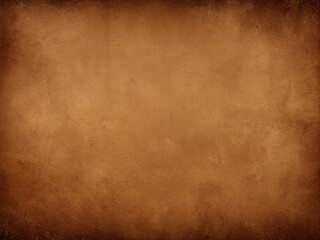 Obraz premium Vintage rough old paper with an aged brown grunge. 