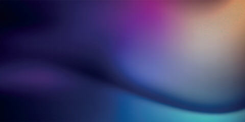 Grainy gradient vibrant poster background, purple blue pink black noisy texture banner, cover header backdrop design