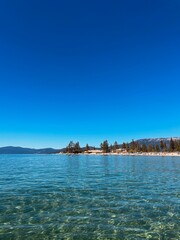 Lake Tahoe views in the summer