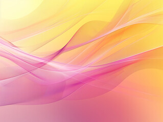 Obraz premium An abstract minimalist background featuring Golden Yellow, Warm Pink, and Soft Purple. Clean composition and vibrant color palette, perfect for modern designs.