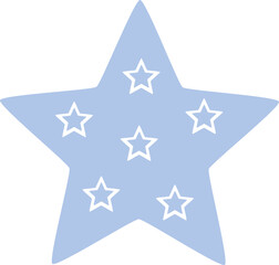 Fototapeta premium Stars Vector Graphic Illustration 