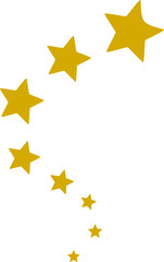 Fototapeta premium Stars Line Graphic Design