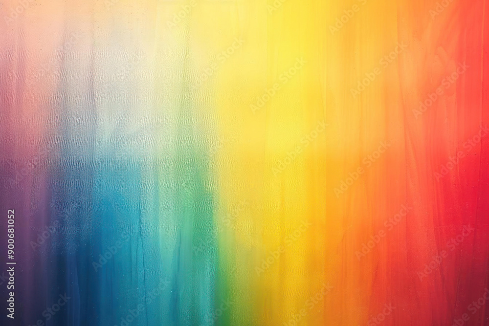 Poster high resolution simplified rainbow empty gradient background, vivid colors, in the style of gradient