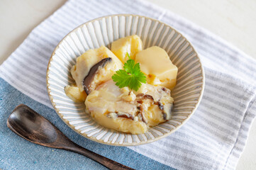 茶碗蒸し風たまご豆腐