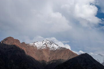 Nubra Vally in Ladakh, India the scenic view of leh ladahkh