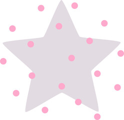 Star Dots Vector Graphic 