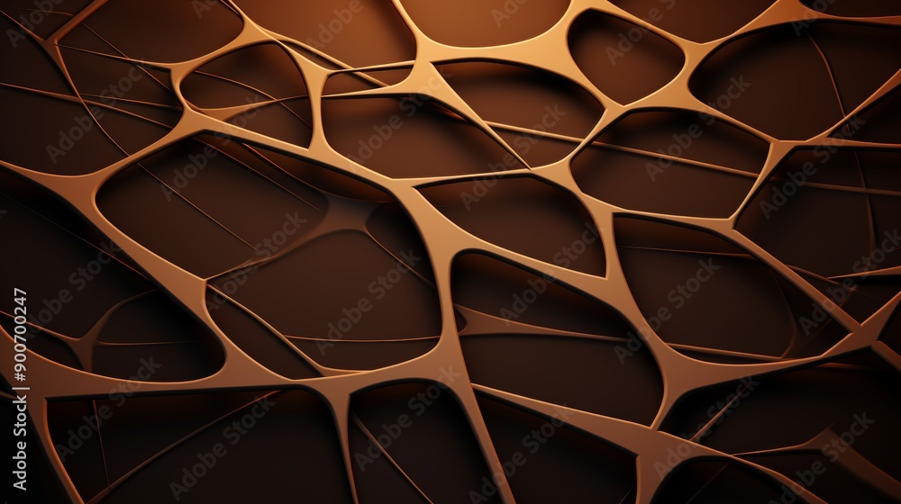 Poster Sophisticated matte bronze brown background for a touch of elegance in various design projects.