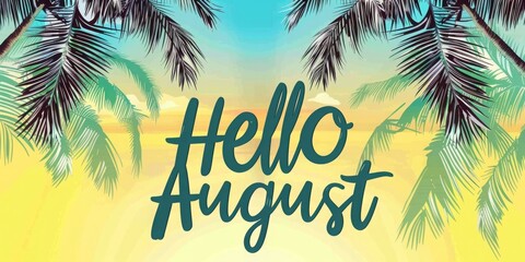 Obraz premium September Blooms: Floral Greeting Card with Elegant Typography for the New Season