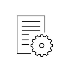 Data analytics icon. Big data analysis technology symbol. Containing database, statistics, analytics, server, monitoring, computing and network icons. Solid icons vector