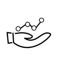 Data analytics icon. Big data analysis technology symbol. Containing database, statistics, analytics, server, monitoring, computing and network icons. Solid icons vector