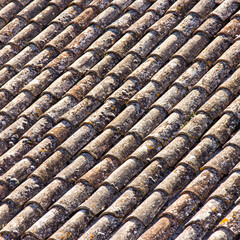 Traditional Provencal roof