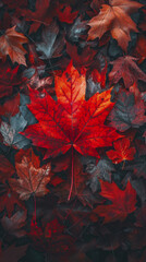 Fototapeta premium Thanksgiving Day in Canada. a holiday in Canada