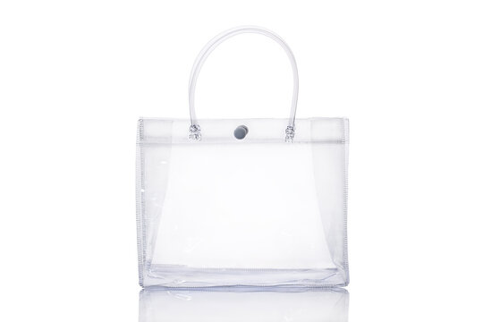 Transparent plastic bag