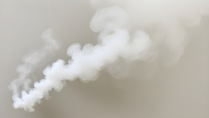 Naklejka premium smoke on black background