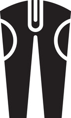 Trousers Glyph Icon