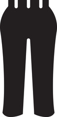 Trousers Glyph Icon
