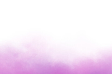 Purple smoke or fog on transparent background. Fluffy purple mist fog isolated on white © HDESINER