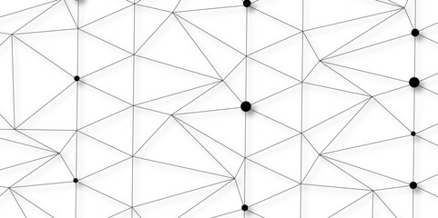 Abstract elegant background black line texture. Abstract black geometric overlapping hexagon pattern abstract futuristic background design. data concept, poster, flyer, wallpaper vector illustration