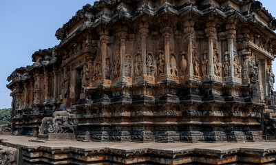 Sri Vidyashankar Temple in memory of pontiff Sri Vidyashankar in Sringeri, India.
